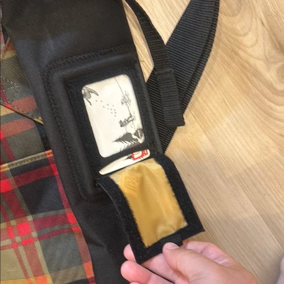 Burton 166 Snowboard Plaid & Black Bag with shoulder straps - Picture 9 of 10